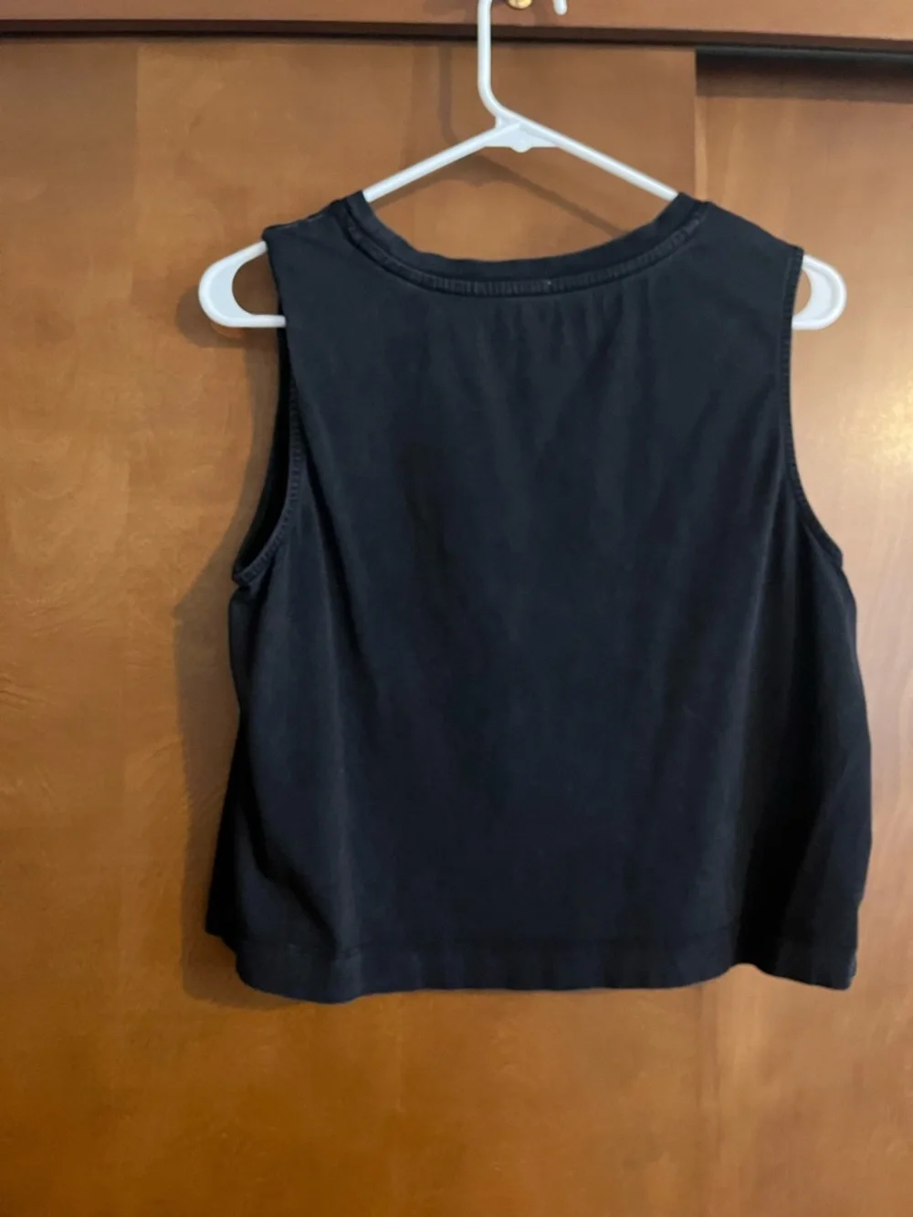 Z Supply Black Cropped Muscle Tank - Picture 2 of 2
